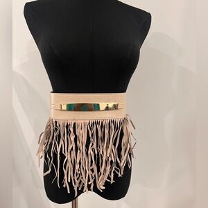 Bebe Waist belt with fringe